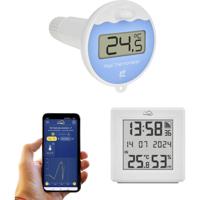 TFA Dostmann TFA.me Starter Set mit WLAN Gateway und Poolsender 35.8110.02 Zwembadthermometer Wit