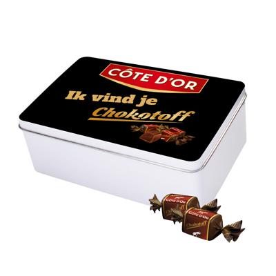 Côte d'Or Chokotoff collection box - "Ik vind je Chokotoff" - 800g Côte d'Or Chokotoff collection box - "Ik vind je Chokotoff" - 800g