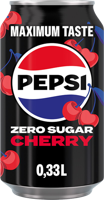 Pepsi Zero Sugar Cherry (24 x 330 ml)