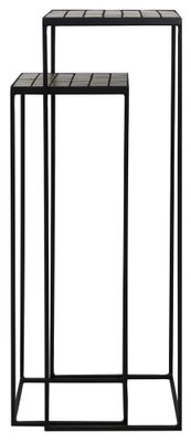 Light & Living Zuil 'Manjuto' Set van 2 stuks, kleur Lichtbruin Light & Living Zuil 'Manjuto' Set van 2 stuks, kleur Lichtbruin