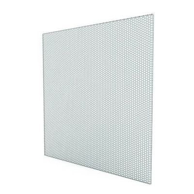 Geperforeerde Plafondplaat Voor Systeemplafond 595x595mm - Staal - Wit