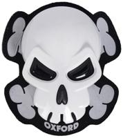 OXFORD kneesliders knee slider skull white