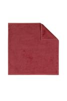 Cawö Cawö keukendoek Solid 50x50 bordeaux