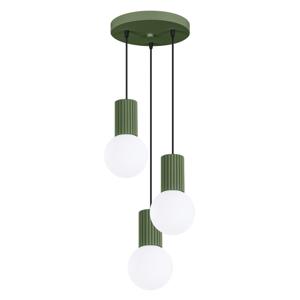 Hanglamp HALO 3P olijfgroen