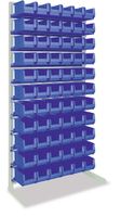 Promat Magazijnrek eenzijdig | H2010xB1010xD400mm | 66 x MK4 blauw lichtgrijs | RAL 7035 - 9000449152 9000449152