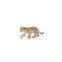 Speeldier luipaard welpje van plastic 9 cm - thumbnail