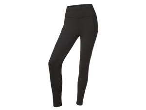 CRIVIT Dames thermo sportlegging (S (36/38), Zwart)