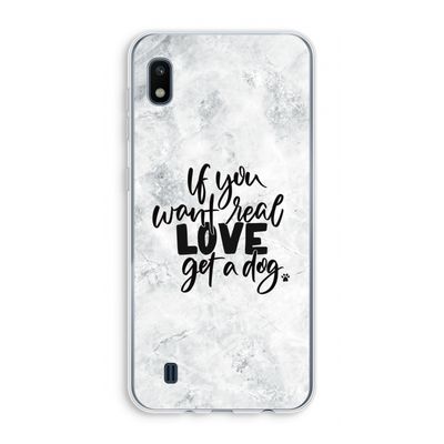 Partner in crime: Samsung Galaxy A10 Transparant Hoesje