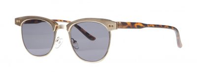 AMIGO zonnebril unisex cat.3 matgoud/smoke (aml19011a) AMIGO zonnebril unisex cat.3 matgoud/smoke (aml19011a)