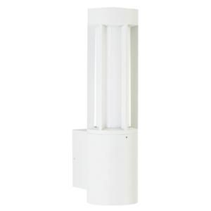 Albert Wandlamp buiten met downlight Jail wit 680223