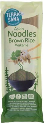 Terrasana Bruine rijstnoedels met wakame bio