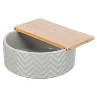 TRIXIE ZANDBAD MET PLATFORM DEGOES / HAMSTERS KERAMIEK / HOUT
