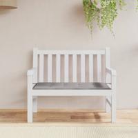 VidaXL Tuinbankkussen 120x50x4 cm oxford stof grijs