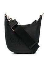 Valentino Garavani petit sac porté épaule à logo embossé - Noir