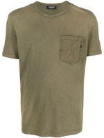 DONDUP t-shirt à poche poitrine - Vert - thumbnail