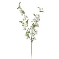 Louis Maes Bloesem kunstbloem/tak - wit - 85 cm - appelbloesem