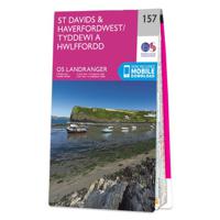 Wandelkaart - Topografische kaart 157 Landranger St David's & Haverfordwest | Ordnance Survey