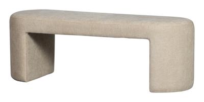WOOOD Halbank 'Jacob' Chenille, kleur Naturel