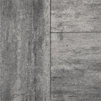 Minimaal 10! Castello wildverband Chaumont grijs/zwart (1,08 m2) bestrating tegel prijs per 1m2. - Gardenlux
