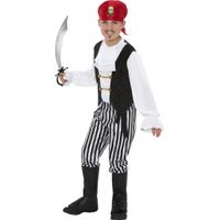 Piraten kostuum voor kinderen 145-158 (10-12 jaar)  -