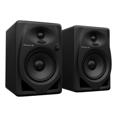 Paar Pioneer DJ DM-50D monitoring speakers - Bass Reflex - 2x25W - DJ of Productiemodus - Zwart