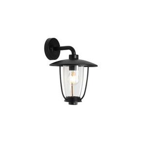 QAZQA Moderne buitenwandlamp zwart - Khana