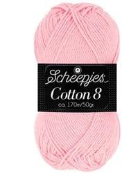 Scheepjes Cotton 8 654 Light Pink