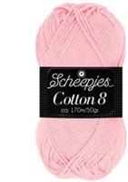 Scheepjes Cotton 8 654 Light Pink