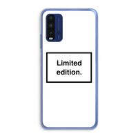 Limited edition: Xiaomi Redmi 9T Transparant Hoesje