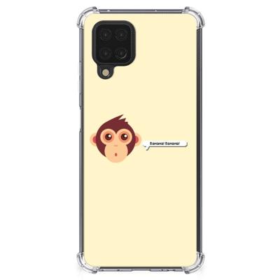 Samsung Galaxy A12 Stevig | Bumper Hoesje | Monkey Samsung Galaxy A12 Stevig | Bumper Hoesje | Monkey