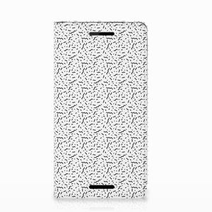 Nokia 2.1 2018 Hoesje met Magneet Stripes Dots