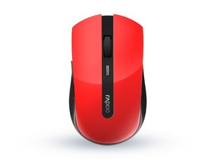 Rapoo Draadloze laser muis 7200M Multi-mode Muis Rood
