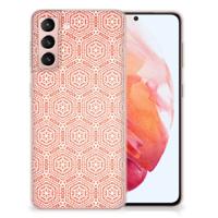 Samsung Galaxy S21 | TPU bumper | Pattern Orange