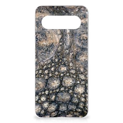 Google Pixel 8 | TPU Hoesje | Krokodillenprint