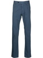 Massimo Alba pantalon chino à boutonnière décalée - Bleu