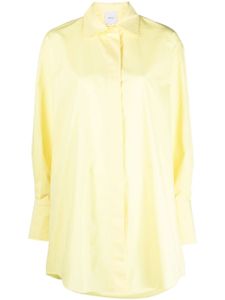 Patou robe-chemise à manches longues - Jaune