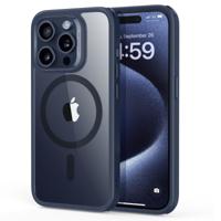 iPhone 15 Pro Max Classic Hybrid Case (HaloLock) - Clear Dark Blue - thumbnail