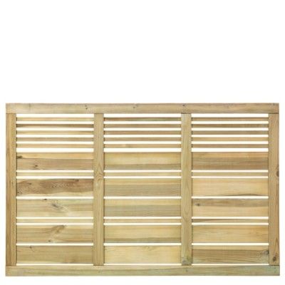 Geïmpregneerd Houten Tuinscherm Silence 176 x 110 CM