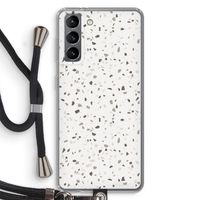 Terrazzo N°14: Samsung Galaxy S21 Transparant Hoesje met koord