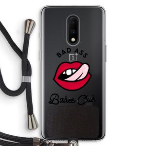 Badass Babes Club: OnePlus 7 Transparant Hoesje met koord