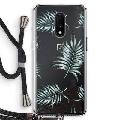 Simple leaves: OnePlus 7 Transparant Hoesje met koord