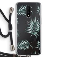 Simple leaves: OnePlus 7 Transparant Hoesje met koord