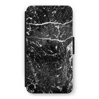 Zwart marmer: iPhone 12 mini Flip Hoesje