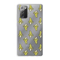 Bananas: Samsung Galaxy Note 20 / Note 20 5G Transparant Hoesje