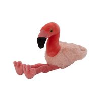 Pluche knuffel flamingo vogel van 26 cm   - - thumbnail