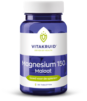 Magnesium 150 malaat met vitamine B6 (P-5-P) 30 Tabletten