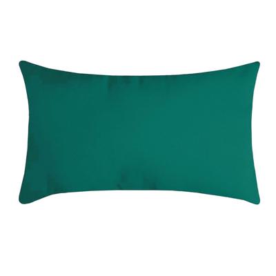 Stof Textile sierkussen Nelson - emerald groen - 30 x 50 cm - bank kussens - polyester Stof Textile sierkussen Nelson - emerald groen - 30 x 50 cm - bank kussens - polyester