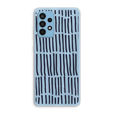 Moroccan stripes: Samsung Galaxy A52 Transparant Hoesje
