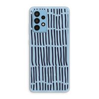 Moroccan stripes: Samsung Galaxy A52 Transparant Hoesje