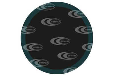 Bompar Patches 25mm 200 e. - Zwart Bompar Patches 25mm 200 e. - Zwart